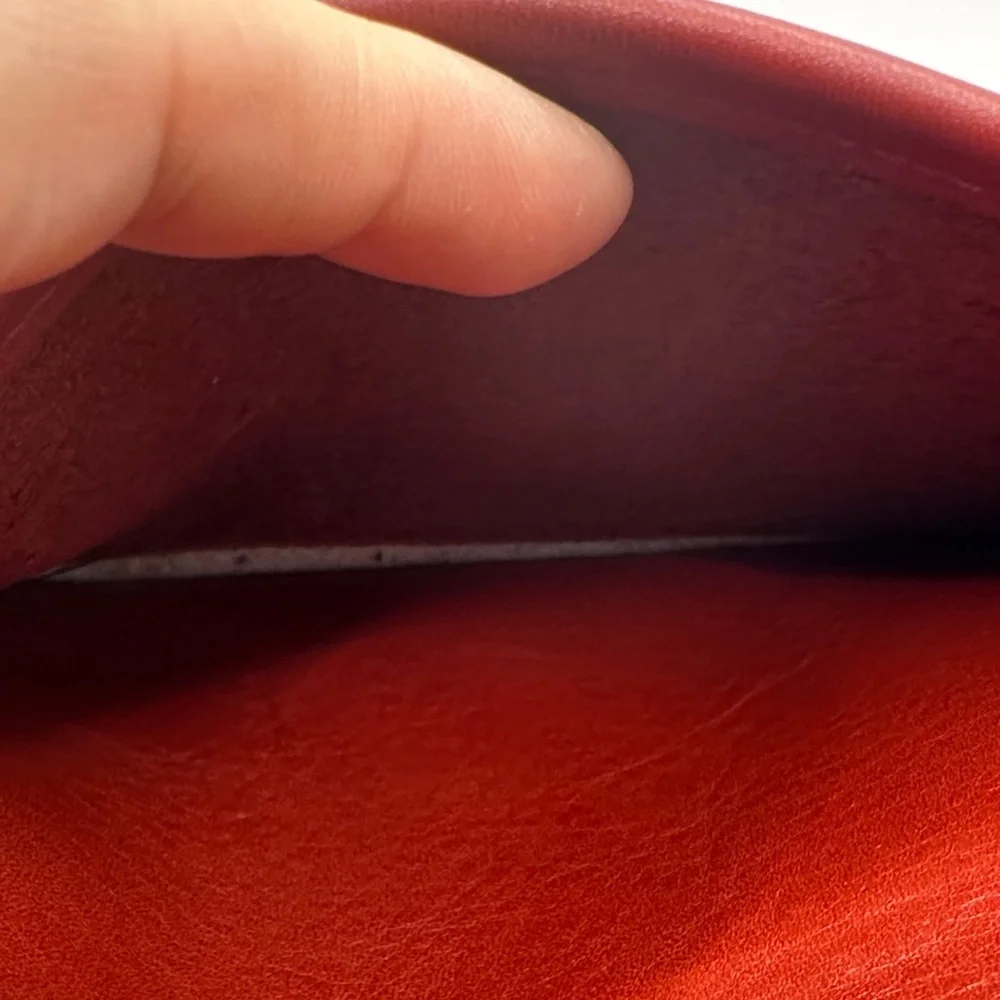 Coach Casino Leather Crossbody Bag, Red 9924 - Picture 12 of 12